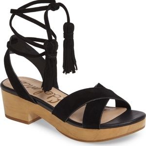 Sam Edelman Black Sandals Sz 7 Jenna Clog